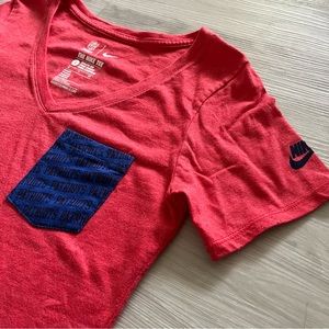 NIKE Patriots Women T-shirt Size:S